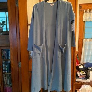 LuLaRoe Sarah NWT! Light Blue size XL!